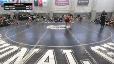 157 lbs Kadyn Tyler, Maryland vs Taten Adams, South Dakota