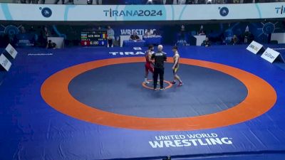 55 kg 1/2 Final - Eldaniz Azizli, Azerbaijan vs Denis Florin Mihai, Romania