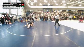 105 lbs Cons. Round 4 - Brielle Childs, Maple Mountain vs Corrine Hendricks, Bonneville