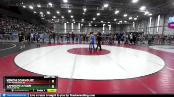 88 lbs Champ. Round 1 - Cameron Larson, Steelclaw WC vs Kenichi Dominguez, Team Aggression WC