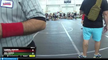 110 lbs Round 8 (10 Team) - Gabriel Krieger, Team Gotcha vs Ben Owens, 84 Athletes