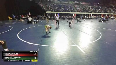 49 lbs Cons. Round 2 - Brantley Coufal, DC Elite Wrestling vs Coleman Nuss, Immortal Athletics WC