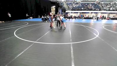 7th - 8th grade - 275 Champ. Round 2 - Keldrick Newman, Ubasa Wrestling Academy vs Vincent Lumetta, USA Mat Club