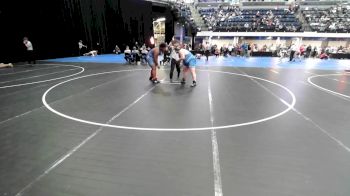 7th - 8th grade - 275 Champ. Round 2 - Keldrick Newman, Ubasa Wrestling Academy vs Vincent Lumetta, USA Mat Club