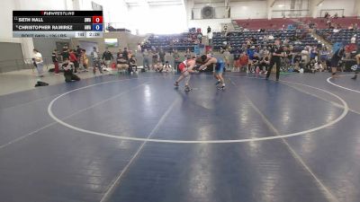 126 lbs Champ. Rd Of 16 - Seth Hall, Sanderson Wrestling Academy vs Christopher Ramirez, Aces Wrestling Academy