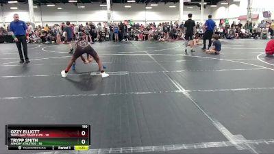 110 lbs Round 6 (8 Team) - Trypp Smith, Armory Athletics vs Ozzy Elliott, Terps East Coast Elite