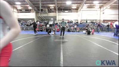 70 lbs Semifinal - Emmett Alvarado, Comanche Takedown Club vs Nicholas Lupardus, All American Wrestling