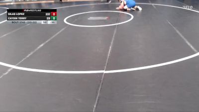 215-222 lbs Round 3 - Caydin Terry, Seward vs Silas Lopez, Scottsbluff