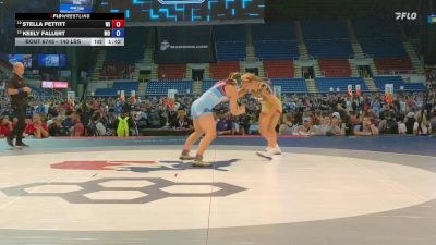 140 lbs Quarters - Stella Pettitt, WI vs Keely Fallert, MO