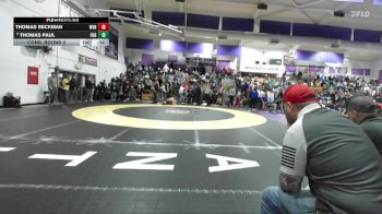 Boys 146 lbs Cons. Round 2 - Thomas Paul, Foothill Boys vs Thomas Beckman, West Valley Boys