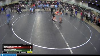 78 lbs Cons. Round 4 - Joseph Wittenwyler, RT Elite Wrestling vs Jaxsen Deanda, Eastwood Eagles Wrestling Club