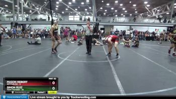 170 lbs Round 2 (6 Team) - Simon Ruiz, Team Thunder vs Mason Rebert, Gettysburg