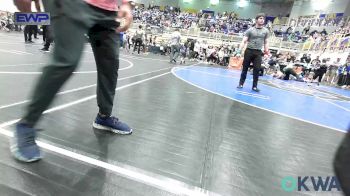 52 lbs Round Of 16 - Beckett Bergmann, Enid Youth Wrestling Club vs Jagger Edison, Saints Youth Wrestling Club