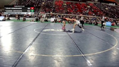 5A 150 lbs Cons. Round 2 - Izaak Armendarez, Minico vs Gabriel Archuleta, Pocatello