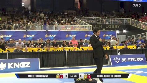 Logan Achilleus DaSilva vs Daniel Thien Conway 2026 Pan Kids Jiu-Jitsu IBJJF Championship