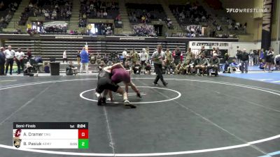 174 lbs Semifinal - Alex Cramer, Central Michigan vs Benjamin Pasiuk, Army