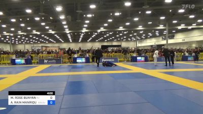 MALIA ROSE BUNYAN vs ARINA RAIN MANRIQUE 2023 IBJJF Jiu-Jitsu CON ...