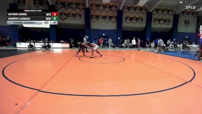 174 lbs Champ. Round 1 - Joseph Lagman, Marymount vs Jayden Jones, Noke Wrestling RTC