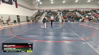 145 lbs Round 1 - Maryanne Win, Lewisville Flower Mound (Girls) vs Abey Punches, Allen White