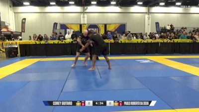 Paulo Roberto Da Silva vs Corey Guitard 2024 World IBJJF Jiu-Jitsu No-Gi Championship