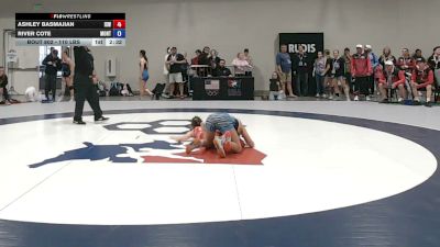110 lbs Champ. Rd Of 64 - Ashley Basmajian, Izzy Style Wrestling vs River Cote, Montana
