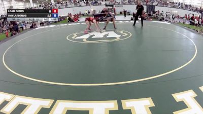 95 lbs Leah Gibbs, Virginia vs Kayla Bonds, Alabama Blue