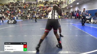 285 lbs R-32 - Hasin Cobb, Williamsport vs Giovanni Tarantella, Central Mountain