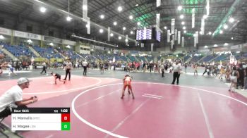 64 lbs Round Of 16 - Harper Mamalis, Green River Grapplers vs Haidyn Magee, Law