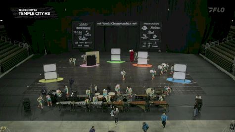 Temple City HS "Temple City CA" at 2025 WGI Percussion/Winds World Championships