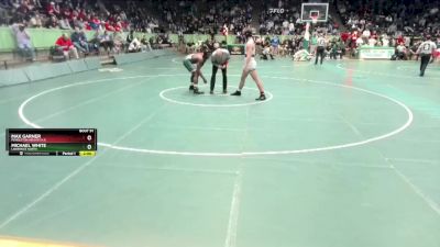 190 lbs Champ. Round 1 - Michael White, Lawrence North vs Max Garner, Pendleton Heights H.S.