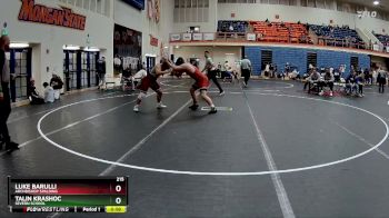 215 lbs Cons. Round 4 - Talin Krashoc, Severn School vs Luke Barulli, Archbishop Spalding