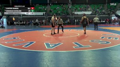 1A-4A 190 Champ. Round 2 - Brennan Bowling, St. John Paul II vs Carter Ramos, Wilson