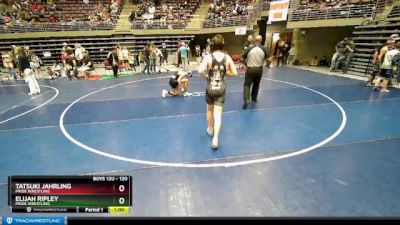 120 lbs Cons. Round 2 - Elijah Ripley, Pride Wrestling vs Tatsuki Jahrling, Pride Wrestling