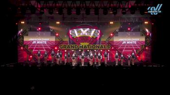 American Cheer - JR WHITE [2023 L1 Junior - Medium] 2023 Spirit Sports Palm Springs Grand Nationals