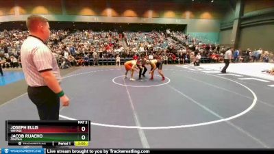 215 lbs Semifinal - Jacob Ruacho, Central vs Joseph Ellis, Vintage