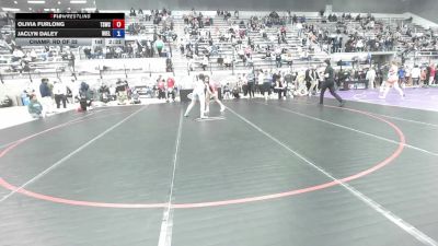 76 kg Champ. Rd Of 32 - Olivia Furlong, Team Selma Wrestling Club vs Jaclyn Daley, Wildcat Elite