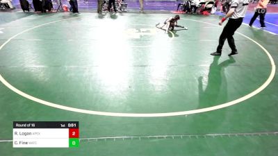 60 lbs Round Of 16 - Raphael Logan, Apex vs Cameron Fine, Watchung Hills