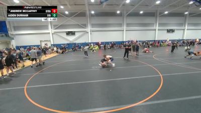 144 lbs Champ. Round 1 - Andrew McCarthy, New York Military Academy vs Aiden Durham, Unattached