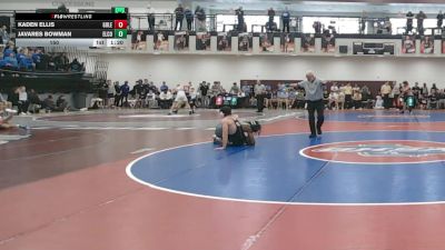 150 lbs Semis (16 Team) - Javares Bowman, Elbert County vs Kaden Ellis, Gordon Lee