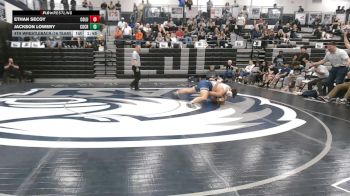 215 lbs 4th Wrestleback (16 Team) - Ethan Secoy, Columbus vs Jackson Lowery, Coahulla Creek