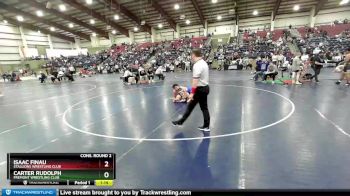 285 lbs Cons. Round 2 - Isaac Finau, Stallions Wrestling Club vs Carter Rudolph, Fremont Wrestling Club