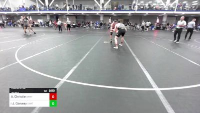 184 lbs Round Of 32 - Andrew Christie, Army-West Point vs James Conway, Unattached-Unrostered