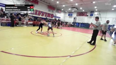 126 lbs 3rd Place Match - Anthony Portillo, Los Alamitos High School vs Josias McLean, Los Alamitos High School