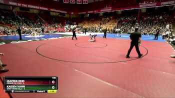 106 lbs D2/d3 - Semi-finals (sat 10:00am.) - Hunter Reid, Prairie Du Chien vs Kaiden Hahn, Saint Croix Falls
