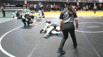 6A 140 lbs Champ. Round 1 - Luciana Vega De Alencar, Prosper Rock Hill vs Jayada Ramos, El Paso Franklin