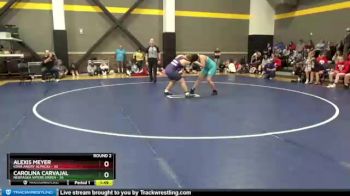 190 lbs Round 2 (4 Team) - Carolina Carvajal, Nebraska Vipers Green vs Alexis Meyer, Iowa Angry Alpacas