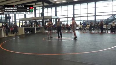 190-190 lbs Round 2 - Nolan Newman, Marion vs Ryder English, Cedar Rapids Kennedy
