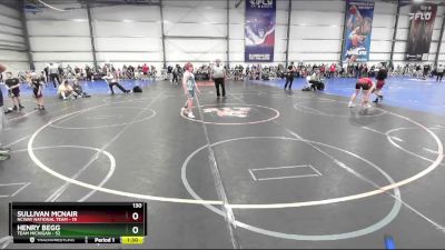 130 lbs Rd# 8- 12:30pm Saturday Final Pool - Henry Begg, Team Michigan vs Sullivan McNair, NCWAY National Team