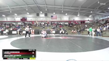 157 lbs Champ. Round 2 - Braylenn Aulbach, Grand Valley State vs James Hoskinson, McKendree