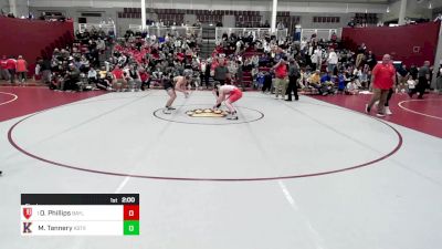 150 lbs Final - Oliver Phillips, Baylor School vs Morgan Tannery, Kinkaid School